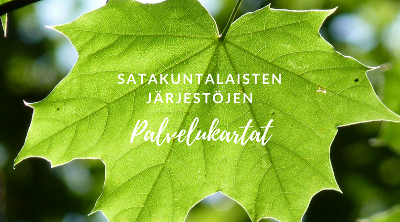 Satakuntalaisten järjestöjen palvelukartat