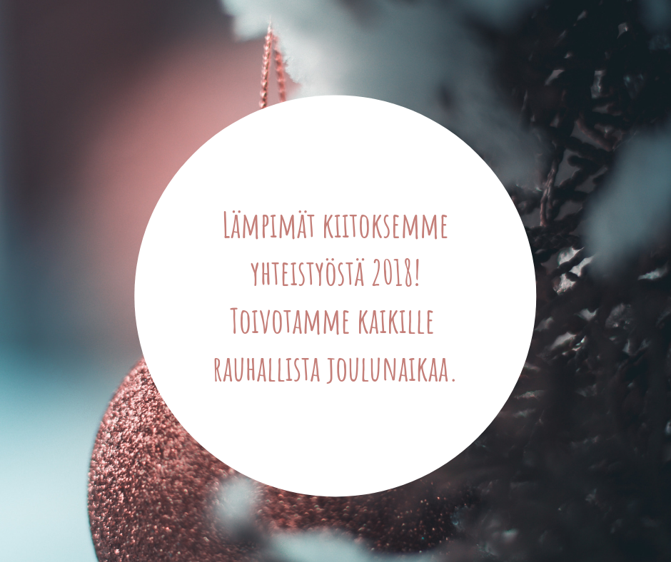 Hyvää joulua!