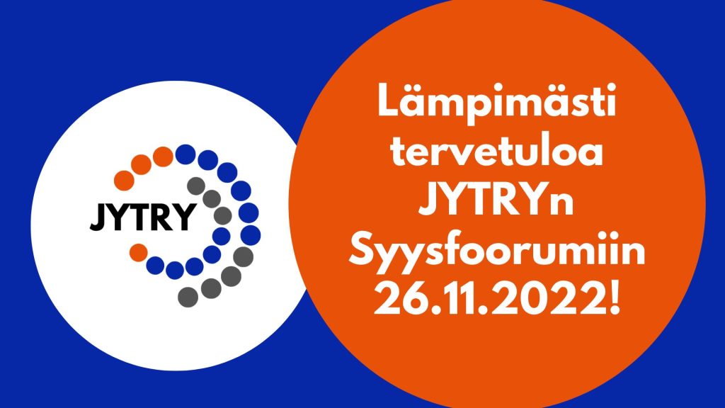 JYTRYn Syysfoorumi 2022