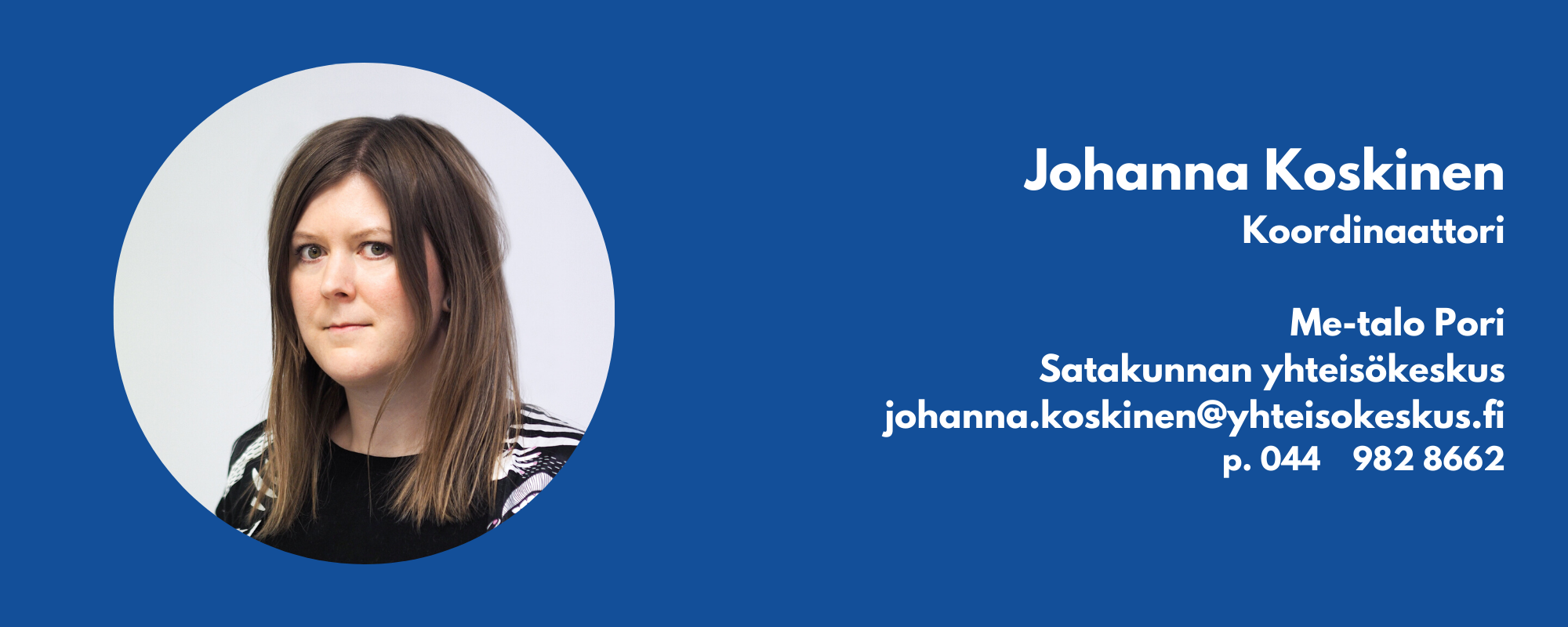 Johanna Koskinen käyntikortti