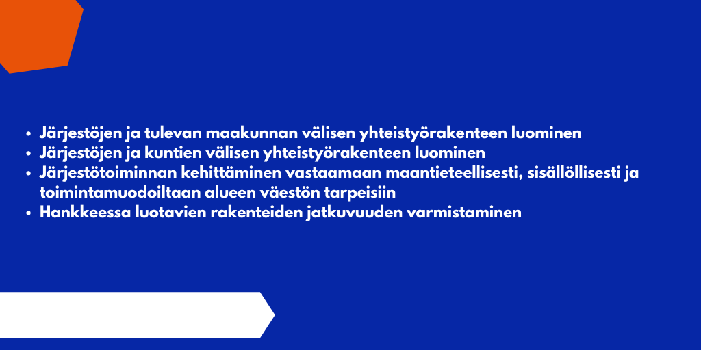 Järjestö 2.0 Satakunta osa-alueet