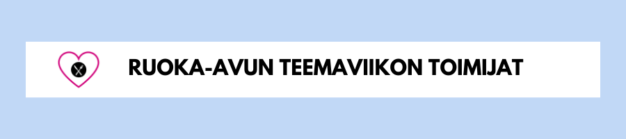 Ruoka-avun teemaviikon toimijat