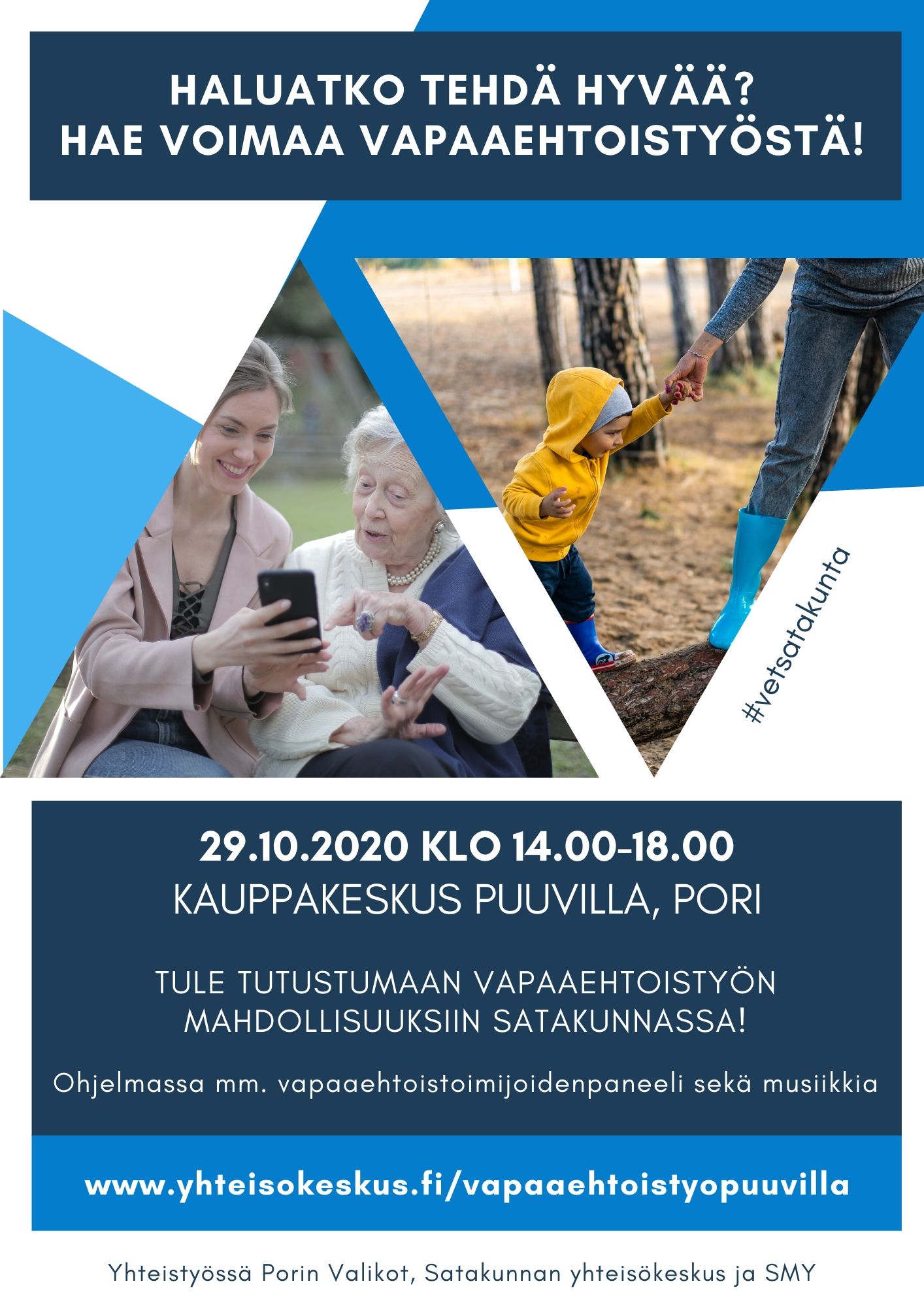 Vapaaehtoistyö 29.10.2020