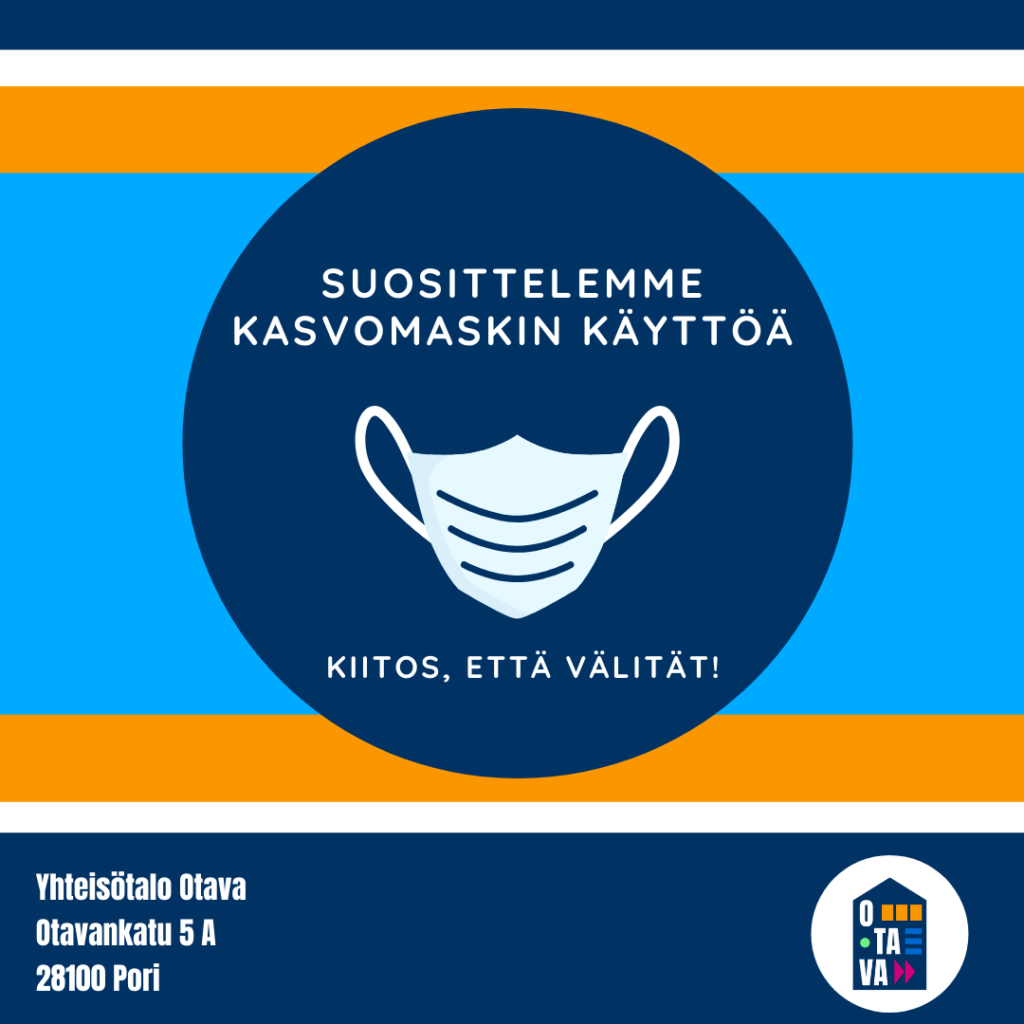 Yhteisötalo Otava maskisuositus