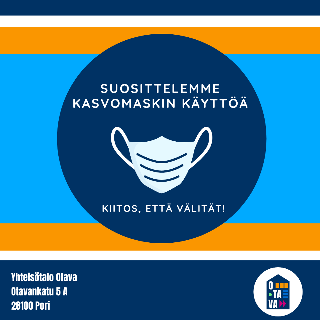 Yhteisötalo Otava maskisuositus